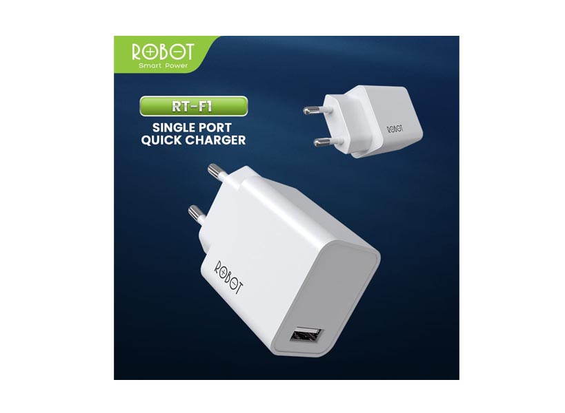 Adaptor ROBOT RT-F1 3A Fast Charging 18W