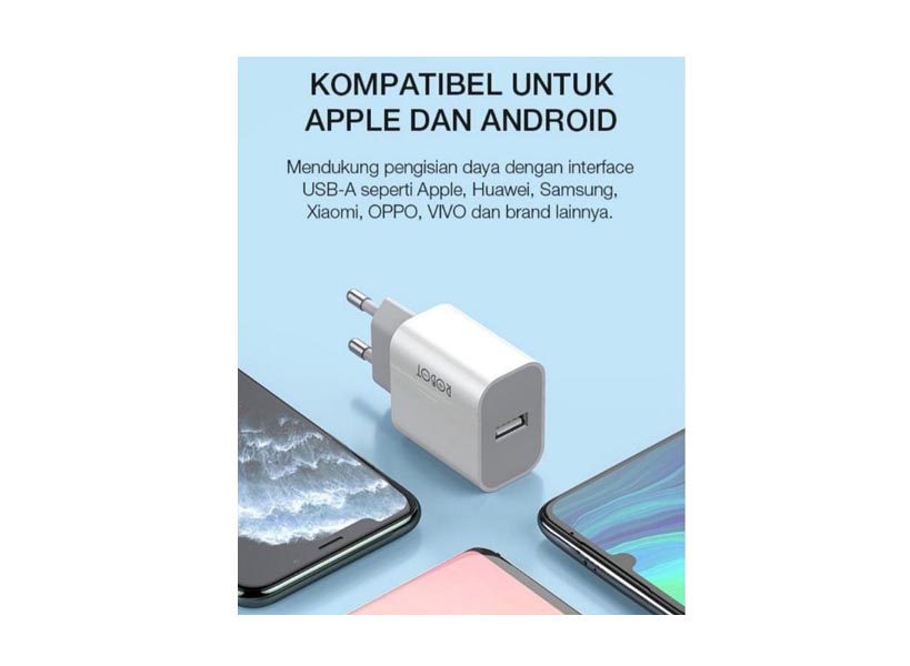 Adaptor Robot RT-K8 10W 2A