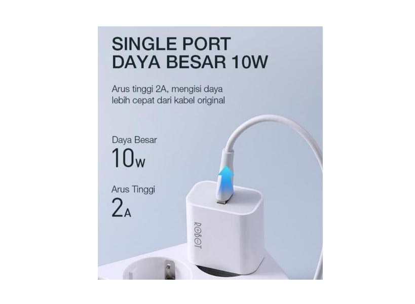 Adaptor Robot RT-K8 10W 2A