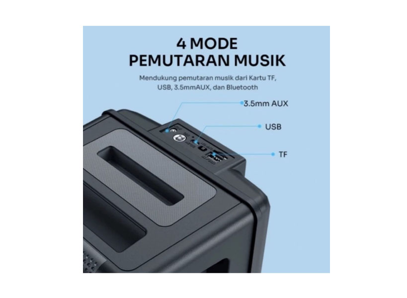 Speaker BT ROBOT RB350 Karaoke