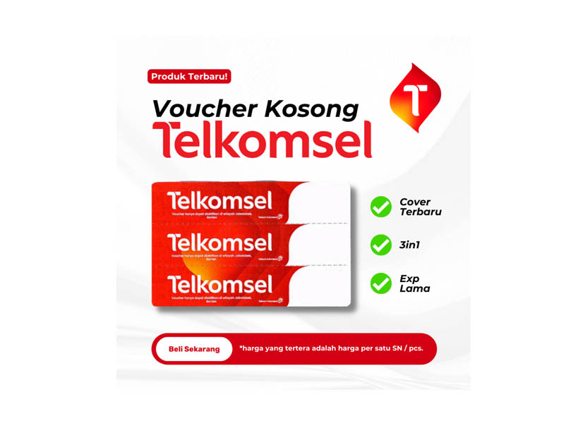 Voucher Kosong Telkomsel