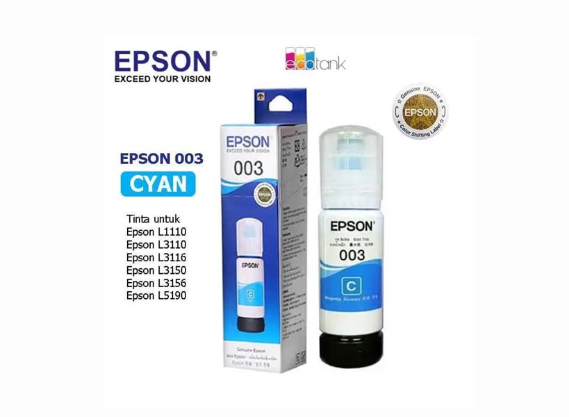 Tinta Epson 003 Original