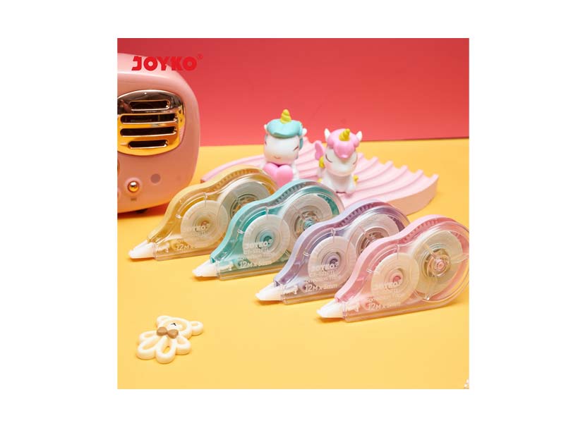 Tipe X Kertas Joyko CT-522P Pastel