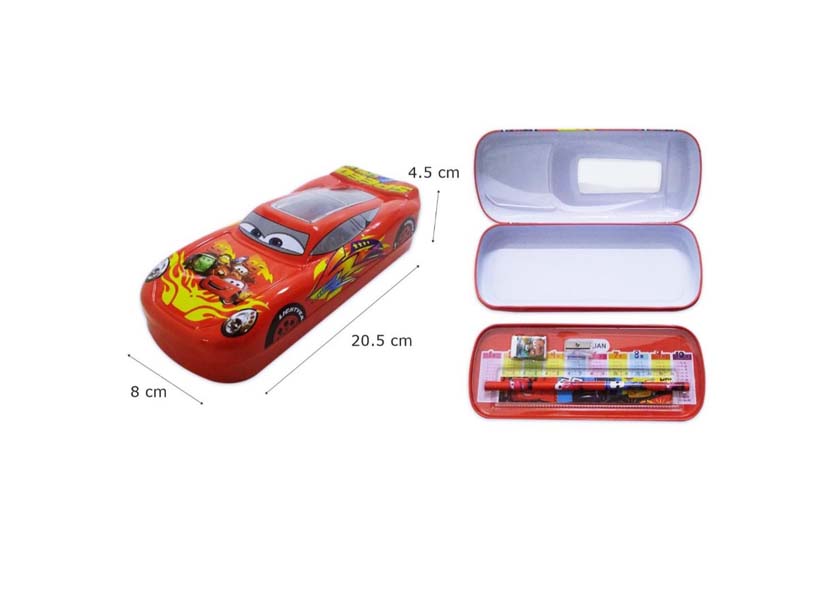 Case Kotak Pensil Cars