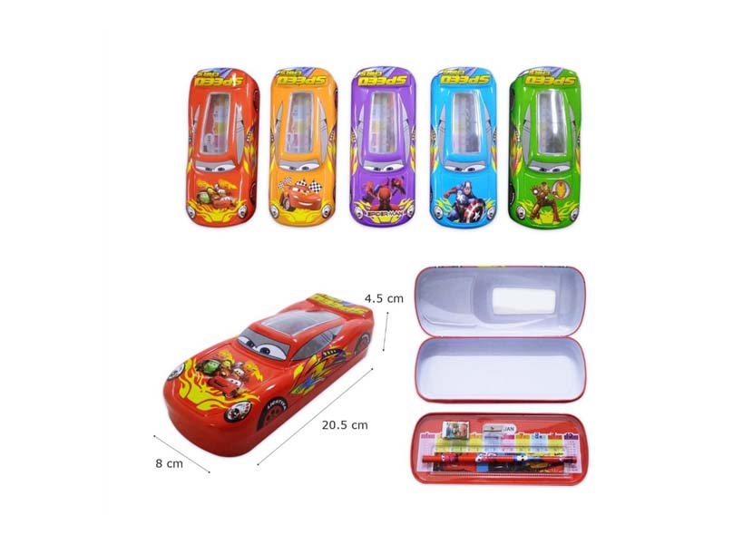 Case Kotak Pensil Cars