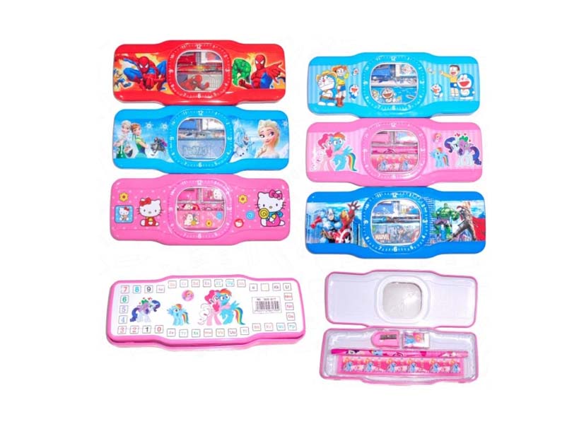 Case Kotak Pensil Jam