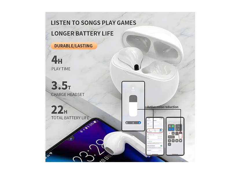 Headset Air Touch Lentiven PRO6