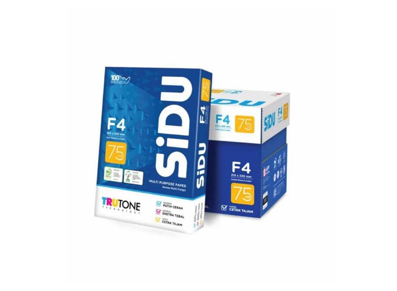 Kertas HVS SIDU F4 75 GSM
