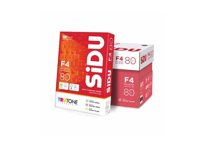 Kertas HVS SIDU F4 80 GSM