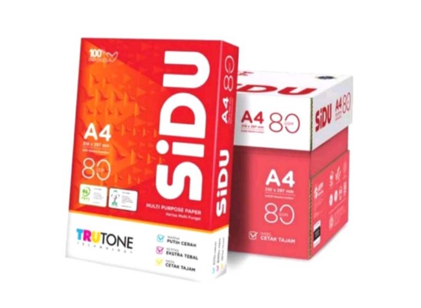 Kertas HVS SIDU A4 80 GSM