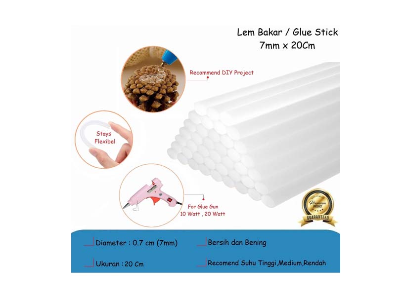 Lem Bakar Kecil 20 cm (7mm)