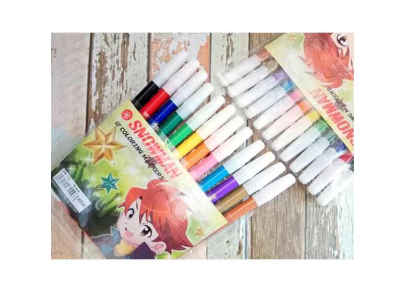 Spidol Warna Snowman PW-12A