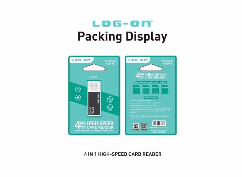 Card Reader Log-On 4in1 LO-CR06